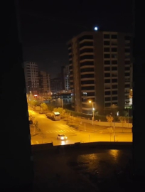 Maganda drift attı, mahalleli bezdi