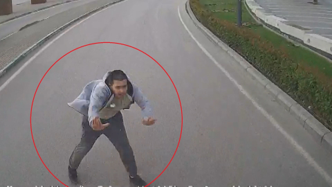 Otobüs şoförü faciayı önledi