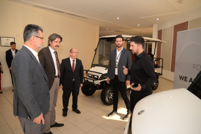 BUÜ'de otomotiv sergisi