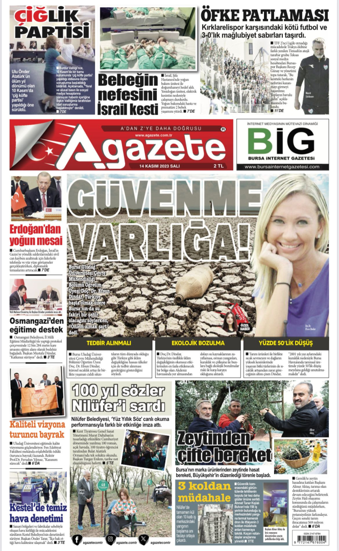 14 Kasım 2023 Salı