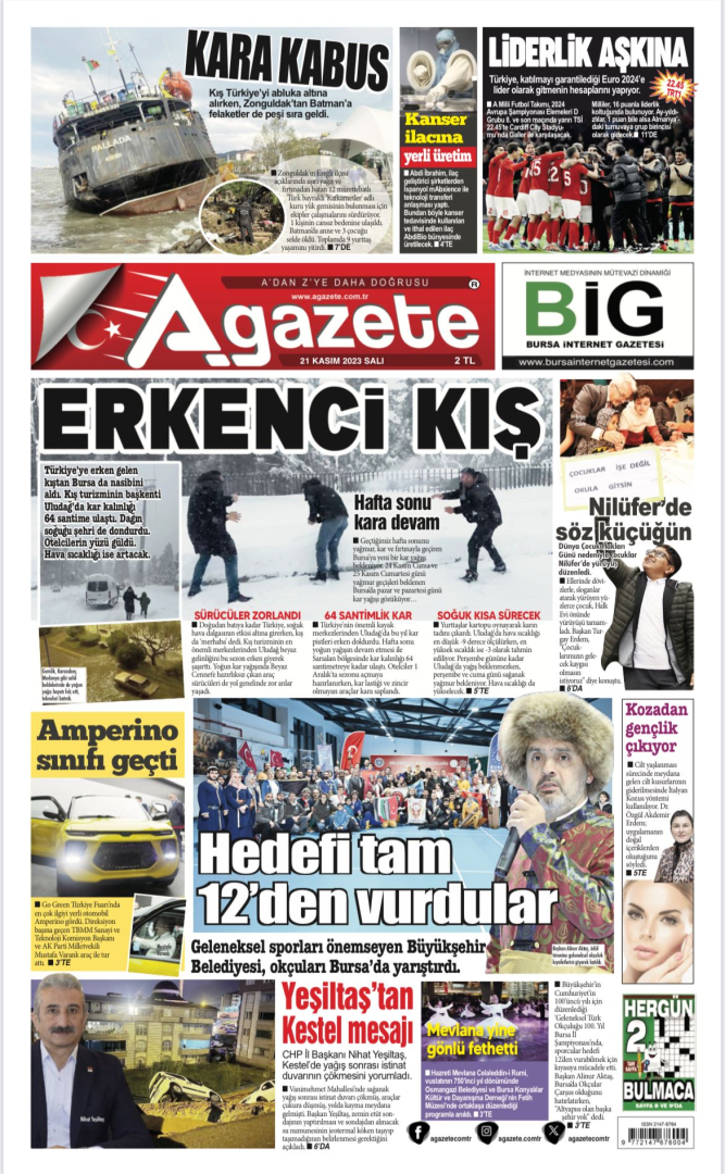 21 Kasım 2023 Salı