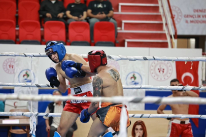 Denizli'de boks heycanı