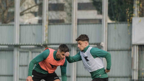 Bursaspor topa sahip olma ve dayanıklılık çalıştı