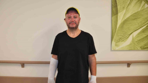 Oksijen tüpünün patlaması sonucu yaralanan amca ve yeğeni sağlığına kavuştu