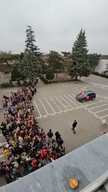 TOGG yerli malında öğrencilerle buluştu