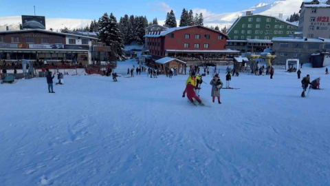 (Özel) Profesyonel kayakçının kazası