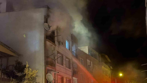 Mudanya’da korkutan yangın