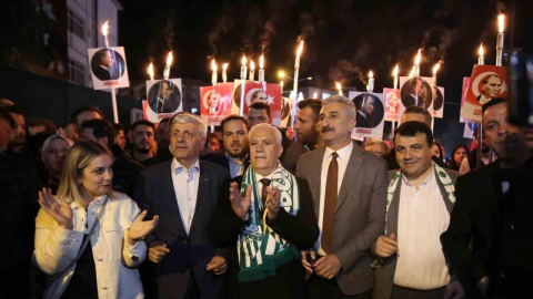 Bozbey’e Orhangazi’de fener alayı