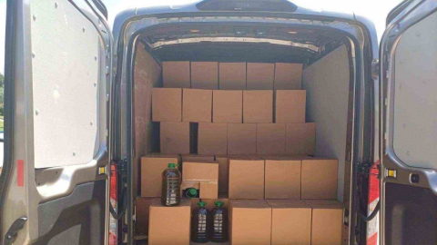 Sahte zeytinyağı kaçakçılarına jandarma ‘dur’ dedi