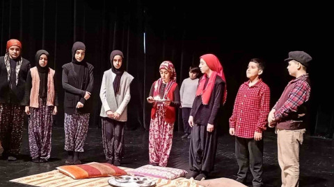 Öğrenciler "Minik eller büyük hayaller" projesi ile öğreniyor