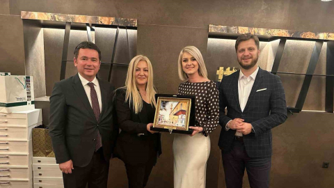 Başkan Aydın’dan Bosnalı kardeşe ziyaret