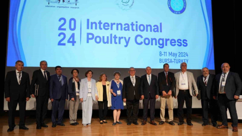 Uluslararası Kümes Hayvanları Kongresi 16 ülkeden katılımcılarla Bursa’da başladı