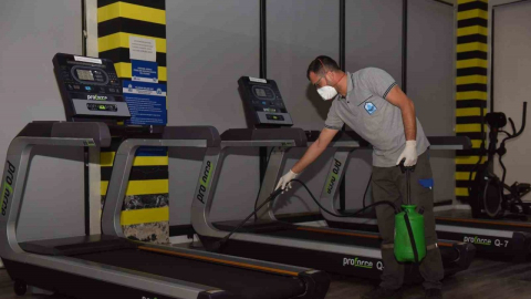 Yıldırım Kadın Spor Merkezlerinde ilaçlama