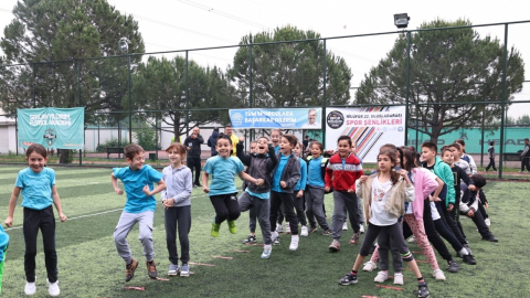 Öğrenciler geleneksel oyunlarda buluştu