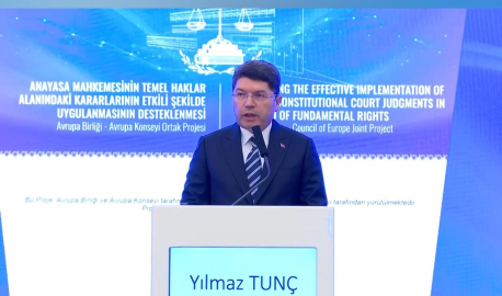 Bakan Tunç: "Uluslararası hukuk Filistin konusunda hiçbir etki sağlayamıyor"