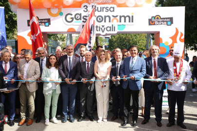 Bursa Gastronomi Festivali kortej yürüyüşüyle başladı