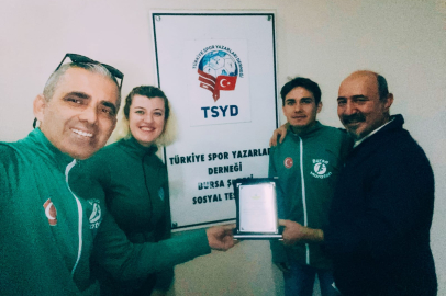 Osmangazi Belediyespor Maraton Takımı’ndan TSYD Bursa’ya ziyaret