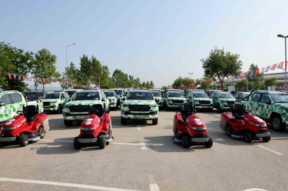 Büyükşehir, Tarım Peyzaj A.Ş. filosunu güçlendirdi