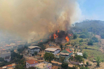 Başkan Aydın İsmetiye’deki yangın bölgesinde