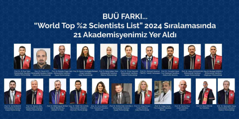 BUÜ’nün "En İyiler" listesi her geçen yıl artıyor