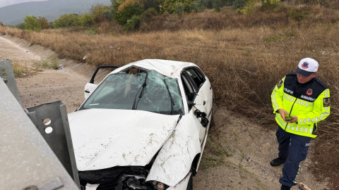 Bursa’da yoğun yağışla gelen kaza: 4 yaralı