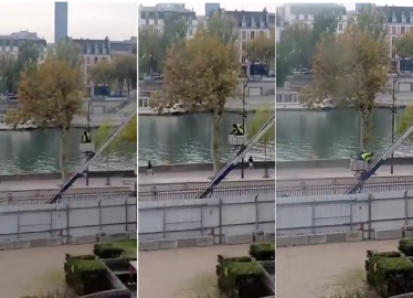 Louvre Müzesi’ndeki hırsızlık ve soyguncularının kaçma anı ortaya çıktı