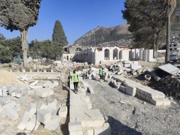 754 yıllık tarihi yapı Büyükşehir’le yükseliyor