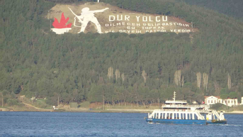 Bozcaada ve Gökçeada’ya bazı feribot seferleri iptal edildi