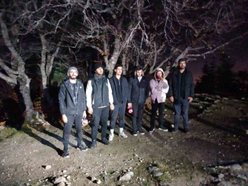 Uludağ’da ormanda mahsur kalan 6 kişi kurtarıldı