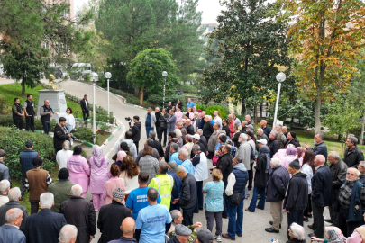 Huzurevinde deprem ve yangın tatbikatı