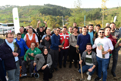 Osmangazi Belediyesi 700 fidan dikimi gerçekleştirdi