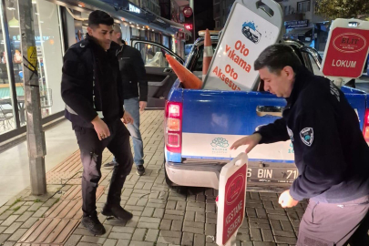 Çalı Mahallesi'nde kaldırım işgallerine sabah operasyonu