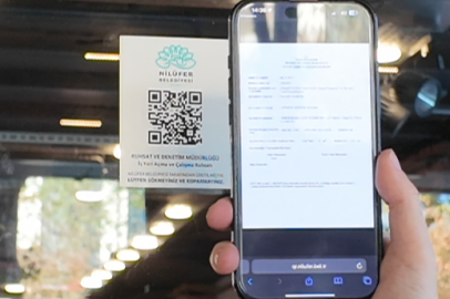 Nilüfer’de QR kod ile ruhsat dönemi başladı