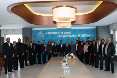 CHP Nilüfer İlçe Yönetimi’nden Başkan Şadi Özdemir’e ziyaret