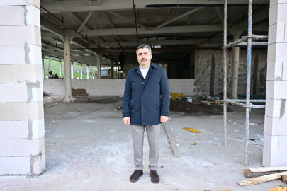 Piremir gençlik ve spor merkezi’nde çalışmalar devam ediyor