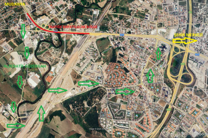 Geçit Köprüsü'nde trafik düzenlemesi