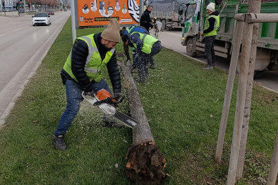 Lodosa karşı Büyükşehir ekipleri sahada