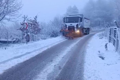 Bursa Büyükşehir’den kar mesaisi