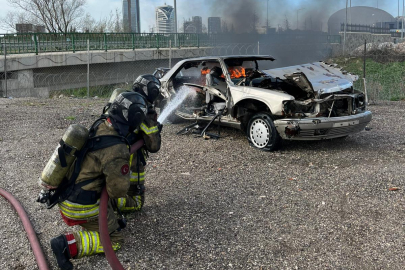 Büyükşehir İtfaiyesi'nden Koç Üniversitesi personeline eğitim