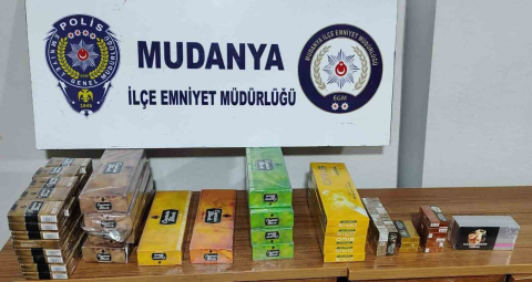 Bursa’da kaçak sigara operasyonu