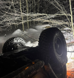 Kar yağışı kazaya neden oldu, İnegöl’de cip uçuruma yuvarlandı: 5 yaralı