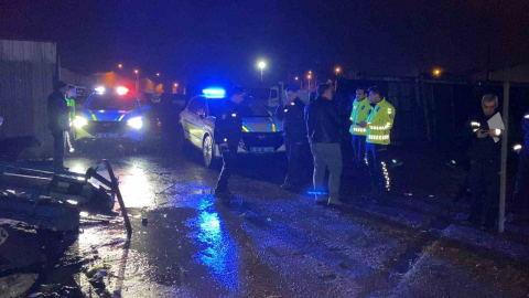 Çarpıp kaçtı, plakasını düşürünce yakalandı