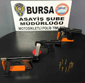 Bursa’da aranan şahıslara operasyon: Suç aletleriyle yakalandılar