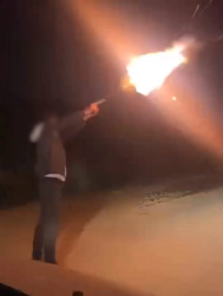 Havaya ateş ettiği anları sosyal medyada paylaşınca gözaltına alındı