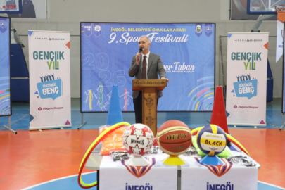 İnegöl'den Okullara Dev Spor Desteği