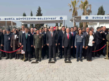 Çanakkale Zaferi’nin 111’inci yıl dönümünde Bursa şehitlerini unutmadı