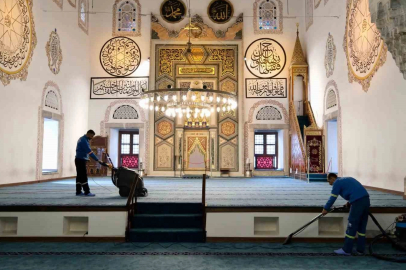 Yıldırım’da camilere bayram temizliği