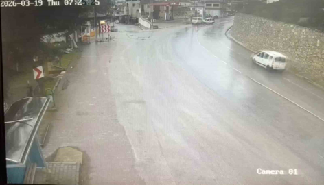Bursa’da Bayram arifesinde feci kaza kamerada: 7 yaralı