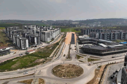 Büyükşehirle yeni yerleşimlere modern yollar