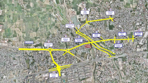 Gürsu bölgesindeki trafik, yeni bağlantı köprüsüyle rahatlayacak